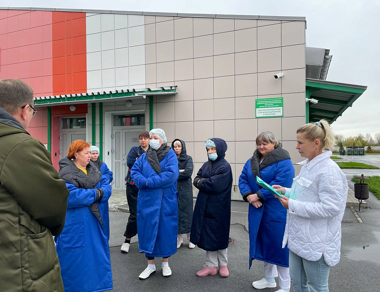 Тренировка действий персонала при обнаружении подозрительных предметов