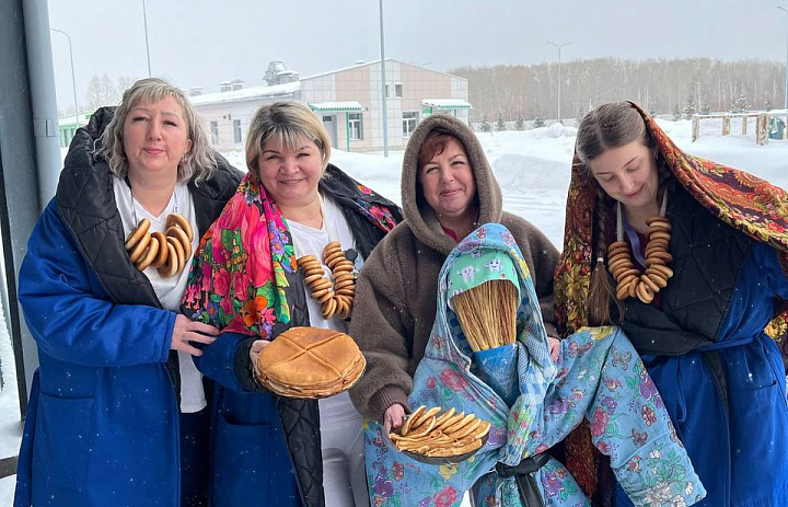 В НГКИБ вкусно проводили зиму