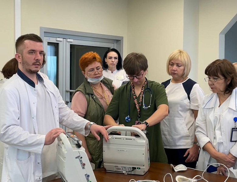 Мастер-класс по СЛР в НГКИБ
